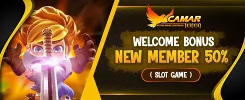Bonus Selamat Datang New Member 100% promotion banner